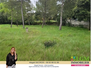 terrain a batir à la vente -   34160  SAINT DREZERY, surface 500 m2 vente terrain a batir - UBI469206032